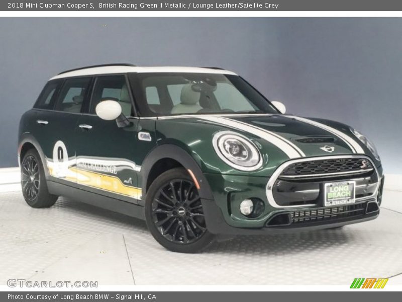 British Racing Green II Metallic / Lounge Leather/Satellite Grey 2018 Mini Clubman Cooper S