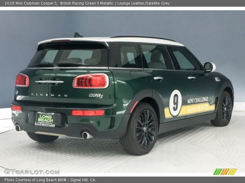 British Racing Green II Metallic / Lounge Leather/Satellite Grey 2018 Mini Clubman Cooper S