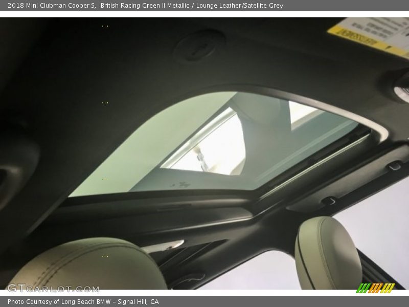 British Racing Green II Metallic / Lounge Leather/Satellite Grey 2018 Mini Clubman Cooper S