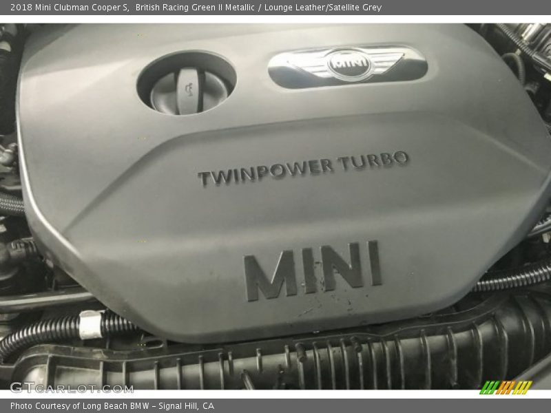 British Racing Green II Metallic / Lounge Leather/Satellite Grey 2018 Mini Clubman Cooper S