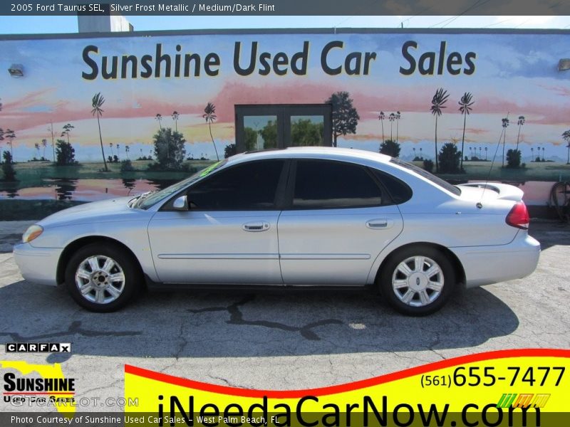 Silver Frost Metallic / Medium/Dark Flint 2005 Ford Taurus SEL