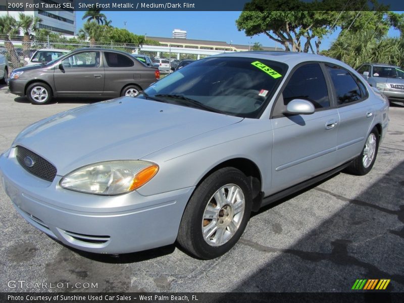 Silver Frost Metallic / Medium/Dark Flint 2005 Ford Taurus SEL