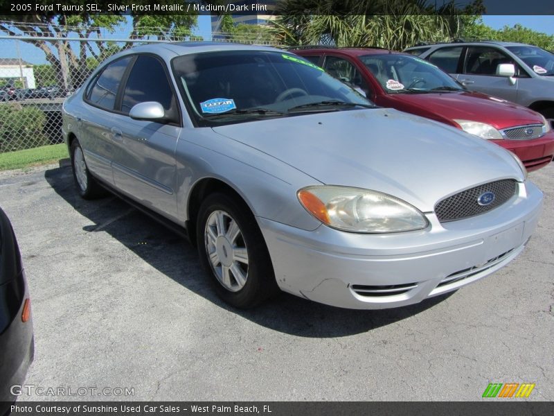 Silver Frost Metallic / Medium/Dark Flint 2005 Ford Taurus SEL