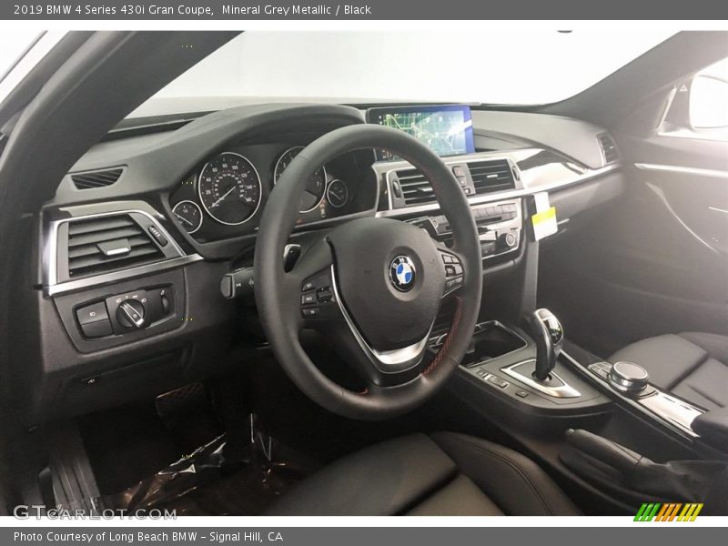 Mineral Grey Metallic / Black 2019 BMW 4 Series 430i Gran Coupe