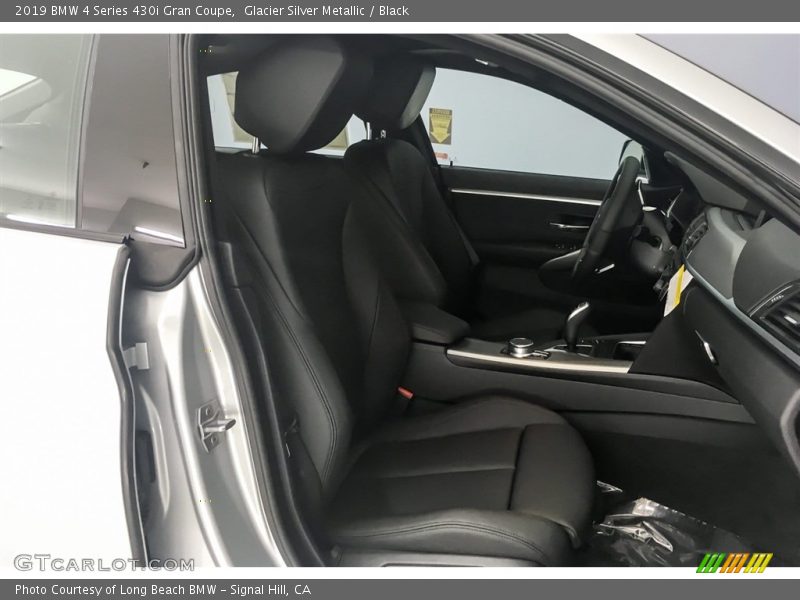 Glacier Silver Metallic / Black 2019 BMW 4 Series 430i Gran Coupe
