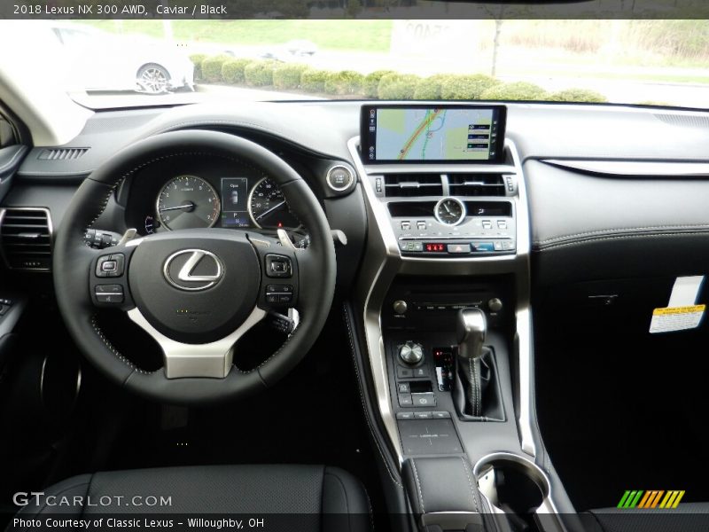 Caviar / Black 2018 Lexus NX 300 AWD