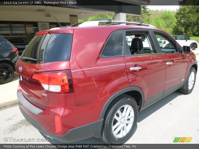 Remington Red / Black 2014 Kia Sorento LX AWD