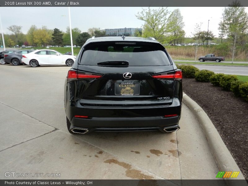 Caviar / Black 2018 Lexus NX 300 AWD