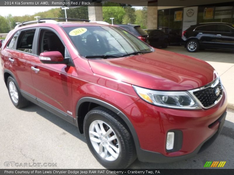 Remington Red / Black 2014 Kia Sorento LX AWD