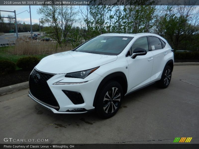 Front 3/4 View of 2018 NX 300 F Sport AWD