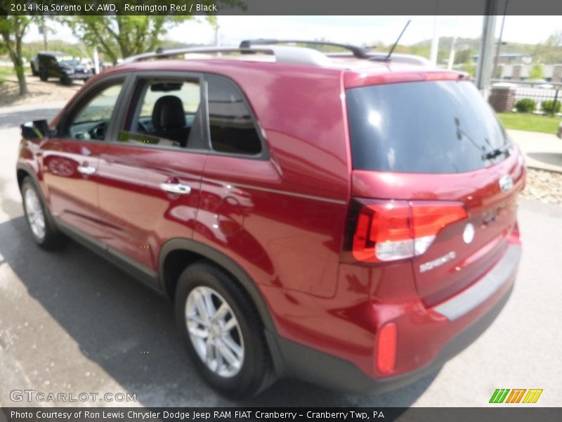 Remington Red / Black 2014 Kia Sorento LX AWD