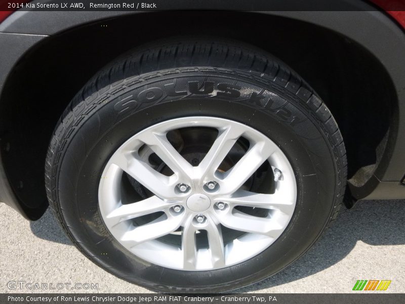 Remington Red / Black 2014 Kia Sorento LX AWD
