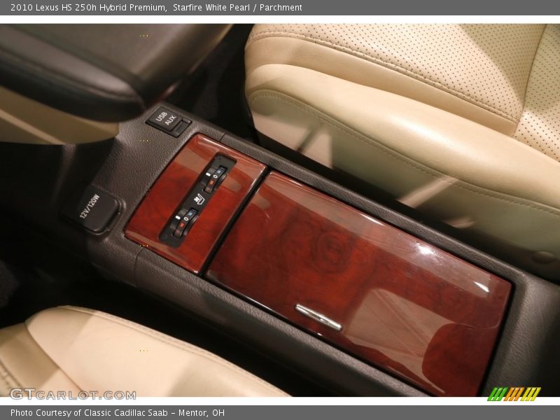 Starfire White Pearl / Parchment 2010 Lexus HS 250h Hybrid Premium
