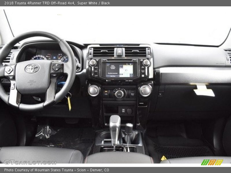 Dashboard of 2018 4Runner TRD Off-Road 4x4