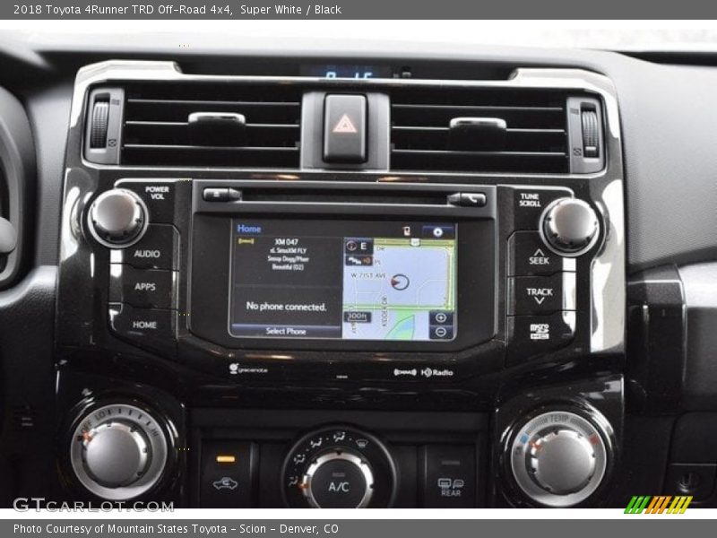 Controls of 2018 4Runner TRD Off-Road 4x4