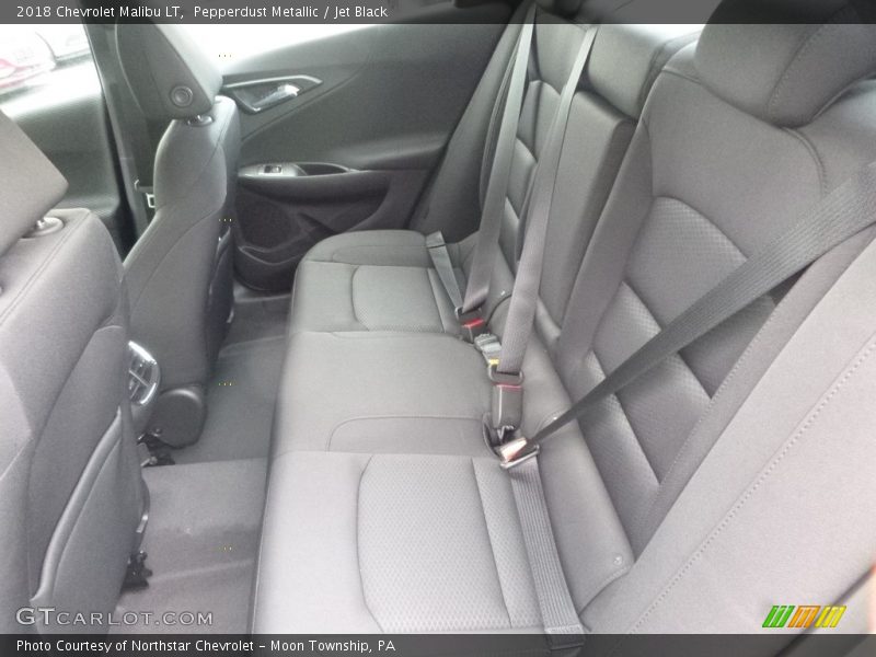 Pepperdust Metallic / Jet Black 2018 Chevrolet Malibu LT