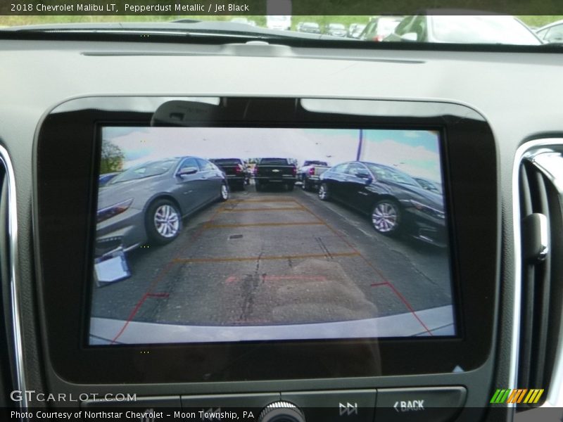 Pepperdust Metallic / Jet Black 2018 Chevrolet Malibu LT