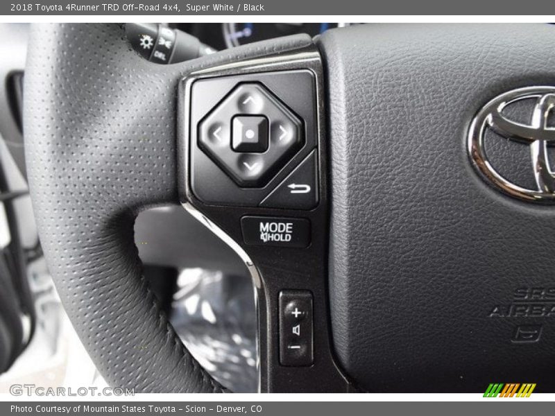 Controls of 2018 4Runner TRD Off-Road 4x4