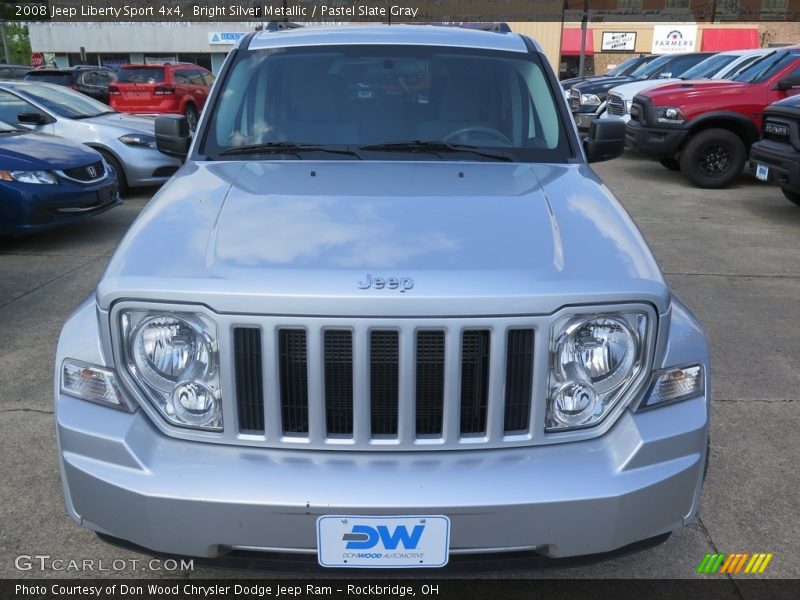 Bright Silver Metallic / Pastel Slate Gray 2008 Jeep Liberty Sport 4x4