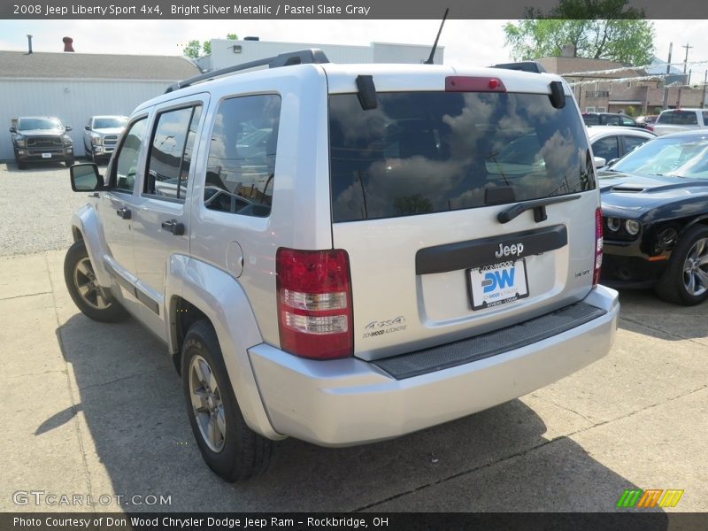 Bright Silver Metallic / Pastel Slate Gray 2008 Jeep Liberty Sport 4x4