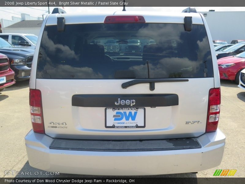 Bright Silver Metallic / Pastel Slate Gray 2008 Jeep Liberty Sport 4x4