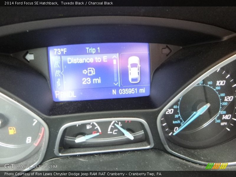 Tuxedo Black / Charcoal Black 2014 Ford Focus SE Hatchback