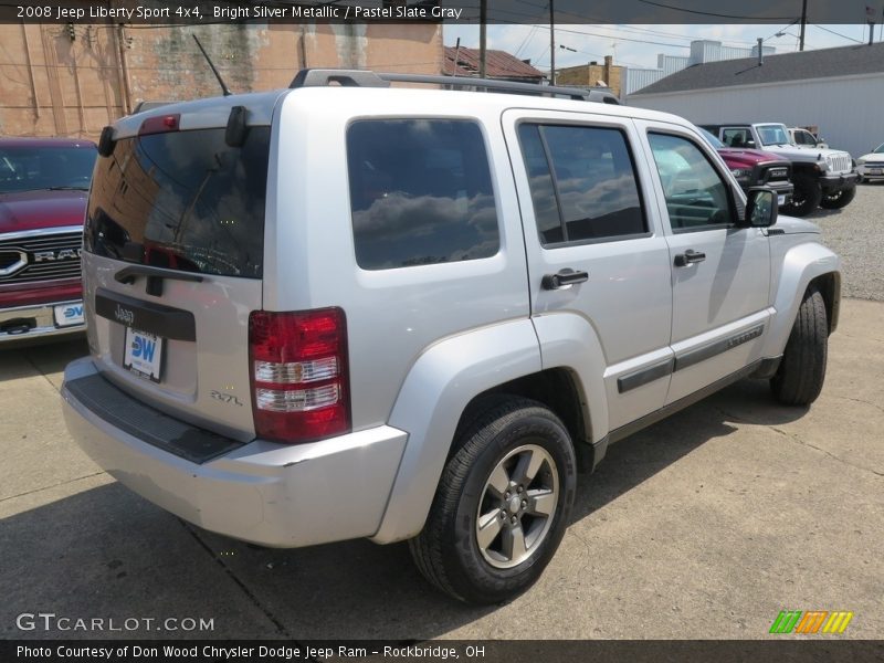 Bright Silver Metallic / Pastel Slate Gray 2008 Jeep Liberty Sport 4x4