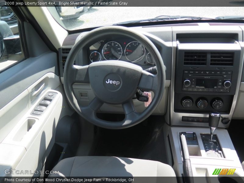 Bright Silver Metallic / Pastel Slate Gray 2008 Jeep Liberty Sport 4x4