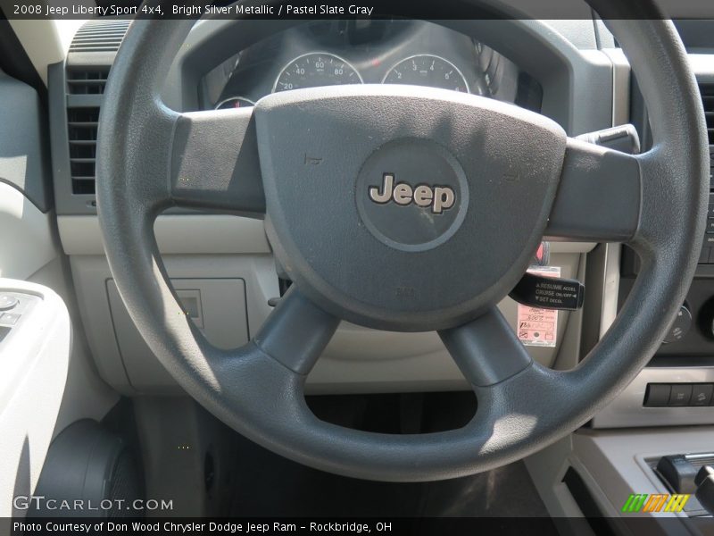 Bright Silver Metallic / Pastel Slate Gray 2008 Jeep Liberty Sport 4x4