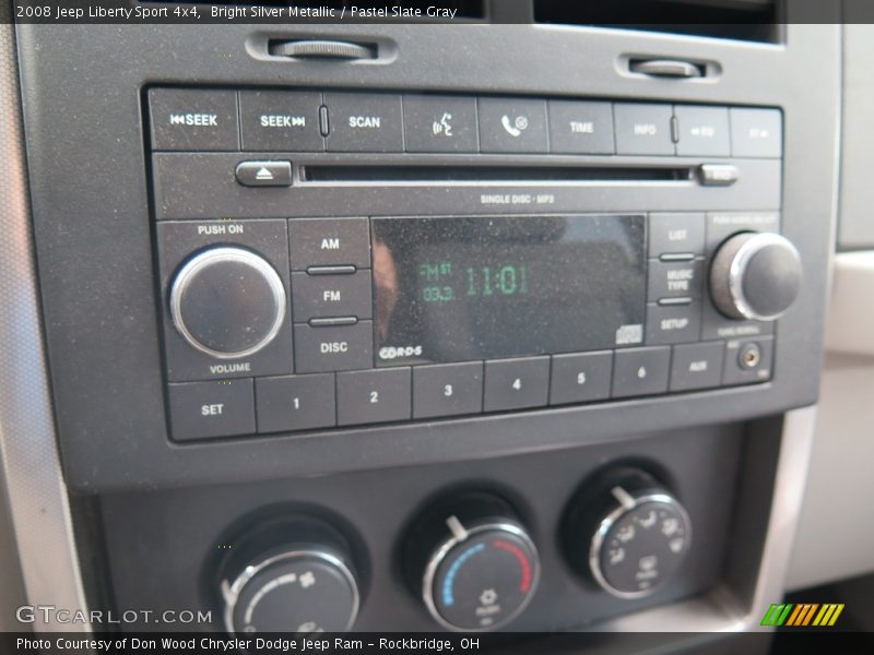 Bright Silver Metallic / Pastel Slate Gray 2008 Jeep Liberty Sport 4x4