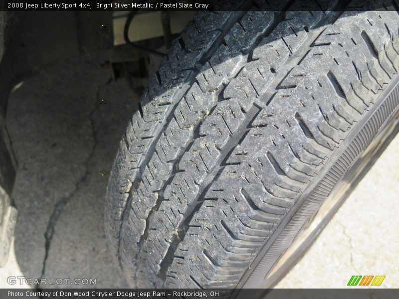 Bright Silver Metallic / Pastel Slate Gray 2008 Jeep Liberty Sport 4x4