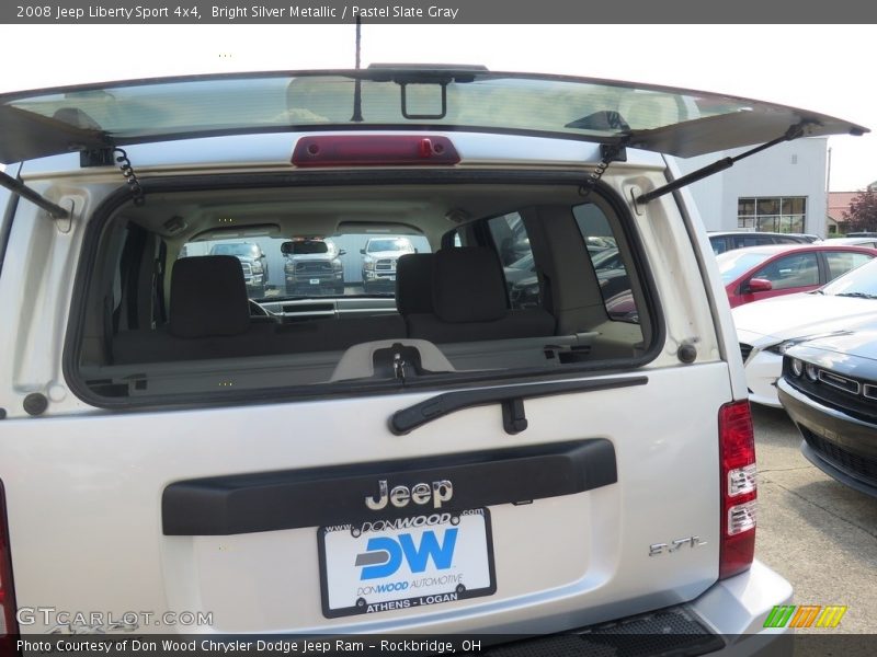 Bright Silver Metallic / Pastel Slate Gray 2008 Jeep Liberty Sport 4x4