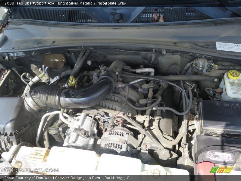 Bright Silver Metallic / Pastel Slate Gray 2008 Jeep Liberty Sport 4x4