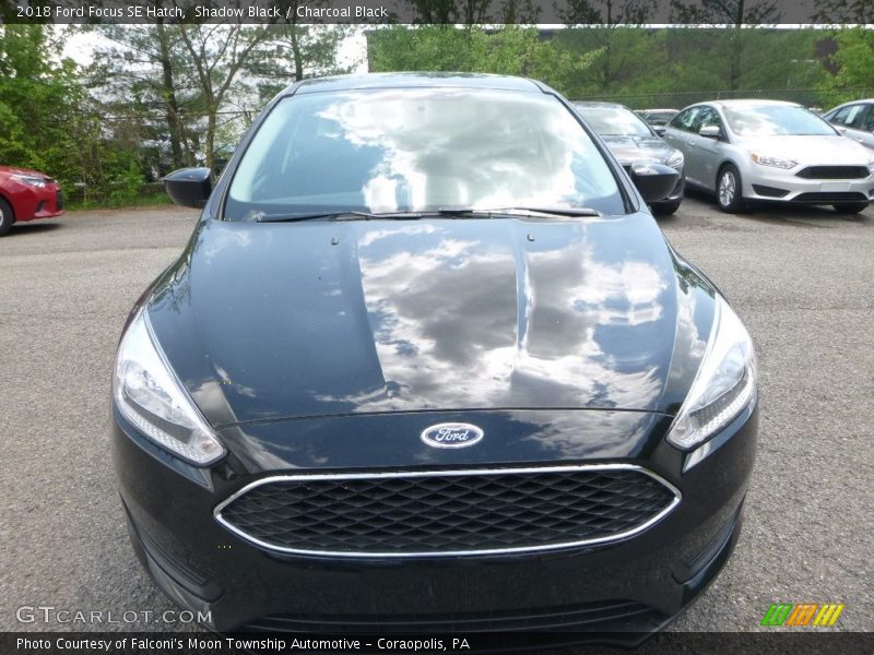 Shadow Black / Charcoal Black 2018 Ford Focus SE Hatch