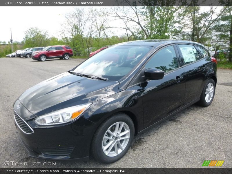 Shadow Black / Charcoal Black 2018 Ford Focus SE Hatch