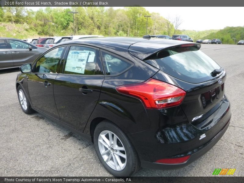Shadow Black / Charcoal Black 2018 Ford Focus SE Hatch