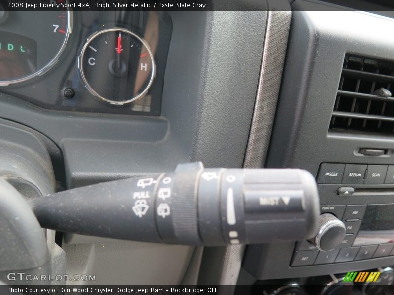 Bright Silver Metallic / Pastel Slate Gray 2008 Jeep Liberty Sport 4x4