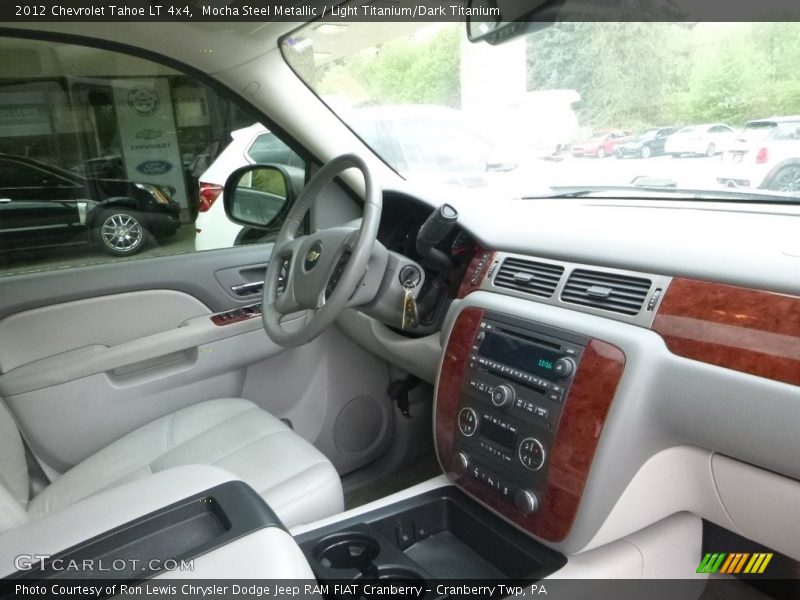 Mocha Steel Metallic / Light Titanium/Dark Titanium 2012 Chevrolet Tahoe LT 4x4