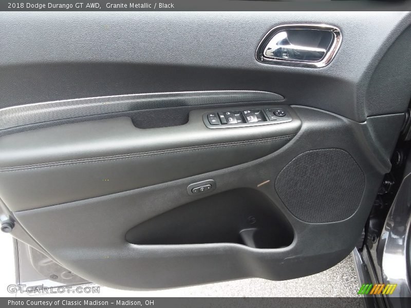 Granite Metallic / Black 2018 Dodge Durango GT AWD