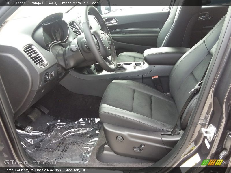 Granite Metallic / Black 2018 Dodge Durango GT AWD