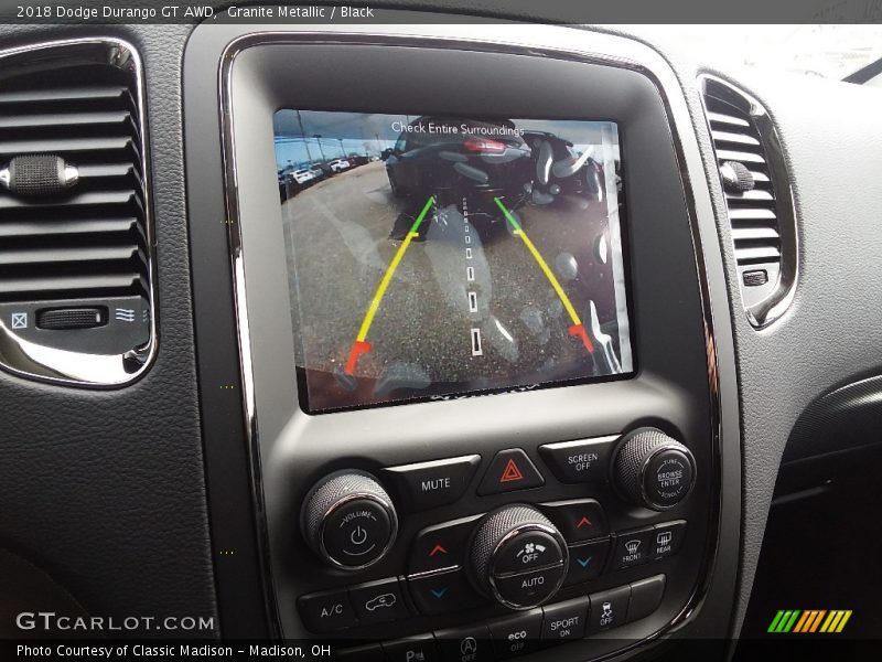 Granite Metallic / Black 2018 Dodge Durango GT AWD