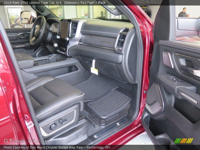 Delmonico Red Pearl / Black 2019 Ram 1500 Limited Crew Cab 4x4