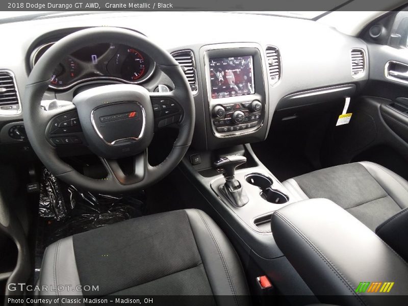 Granite Metallic / Black 2018 Dodge Durango GT AWD