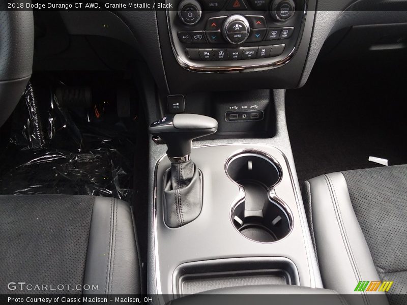 Granite Metallic / Black 2018 Dodge Durango GT AWD