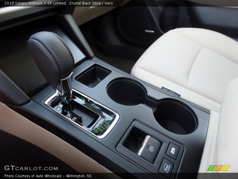 Crystal Black Silica / Ivory 2018 Subaru Outback 3.6R Limited