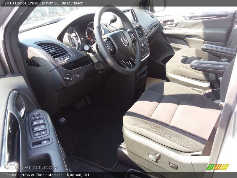 Billet / Black 2018 Dodge Grand Caravan SE