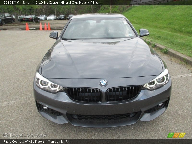 Mineral Grey Metallic / Black 2019 BMW 4 Series 440i xDrive Coupe