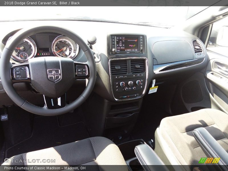 Billet / Black 2018 Dodge Grand Caravan SE