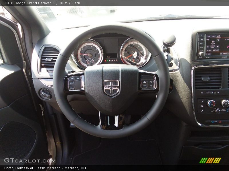 Billet / Black 2018 Dodge Grand Caravan SE