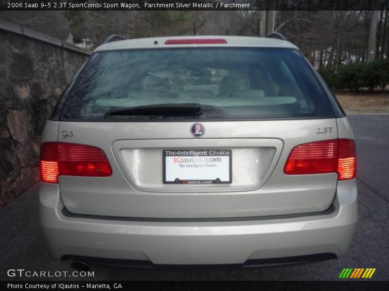 Parchment Silver Metallic / Parchment 2006 Saab 9-5 2.3T SportCombi Sport Wagon